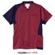 スクラブ（メンズ・半袖） LL ワイン×ネイビー CHM855-89