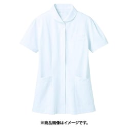 ナースジャケット（半袖） 4L 白 73-1692
