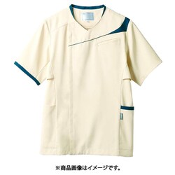 スクラブ（メンズ・半袖） M アイボリー CHM854-0549