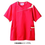 スクラブ(メンズ・半袖) M シャインレッド CHM854-2105
