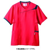 スクラブ(メンズ・半袖) LL シャインレッド CHM854-2149
