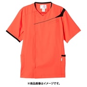 スクラブ(メンズ・半袖) M シャインレッド CHM854-2190