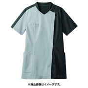 スクラブ（レディス・半袖） 4L シルバーグレイ 73-2231