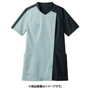 スクラブ（レディス・半袖） 6L シルバーグレイ 73-2231