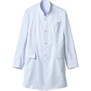 ドクターコート(メンズ長袖ロング) L 白 JK193-11