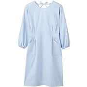 74-065 [予防衣（レディス・長袖） 3L サックス]