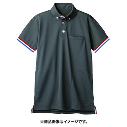 ポロシャツ（男女兼用・半袖） LL チャコールグレー 72-470