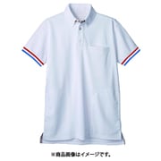 ポロシャツ(男女兼用・半袖) S 白 72-471
