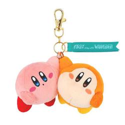 KPWW02 星のカービィ カービィ play with ワドルディ マスコットキーホルダー なかよし