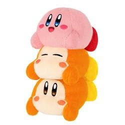 KPWW04 星のカービィ カービィ play with ワドルディ あきれかえるほど・・・積むぬいぐるみ 3体セット A