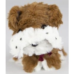 キャンディーフォンテーヌ ぬいぐるみ ブルドッグ（茶）