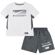 MULTI WVN SHORT SE キッズ トップス 半袖&ショートパンツ GY(M19) 105cm 86N035