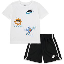 BELIEVE SHORT SET キッズ トップス 半袖＆ショートパンツ BK（023） 115cm 86M971