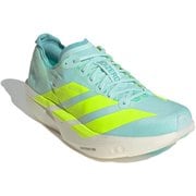 アディゼロタクミセン11 レディース ランニングシューズ Blue/Lucid Lemon/Flash Aqua 23cm JH5223