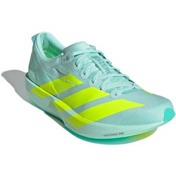 アディゼロ ジャパン 9 レディース ランニングシューズ Blue/Lucid Lemon/Mint Ton 24cm JH5245