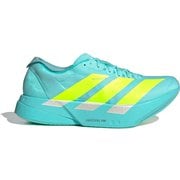 アディゼロ アディオス プロ 4 メンズ ランニングシューズ Blue/Lucid Lemon/Mint Ton 25cm JR1251