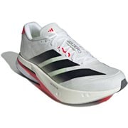 アディゼロ ボストン 13 メンズ ランニングシューズ Cloud White/Core Black/Lucid Red 26.5cm JS4932