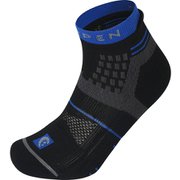 トレイルランニングパデッド メンズ ランニングウェア ソックス ブラック/ブルー(5848) Mサイズ(25-27cm) 6210283