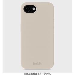 16961 [ソフトタッチシリコーンケース iPhone 16e用 Light Beige]