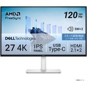液晶モニター/4Kモニター/27型/4K/IPS、120Hz、非光沢/USB-C×1、HDMI×2/縦横回転、高さ調整/AMD FreeSync Premium/内蔵スピーカー/無輝点3年保証 S2725QC-R