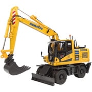 E8163 1/50 コマツ PW180-11 ハイドローリック ホイール エクスカベーター スタンダードバケット/ハイドローリックブレーカー2種付 [ダイキャストミニカー]