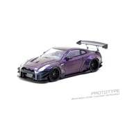 T43-019-MP 1/64 LB-WORKS NISSAN GT-R R35 type 2 Midnight purple [ダイキャストミニカー]
