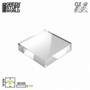 GSWD-5855 アクリル展示台 100×100×15mm [プラモデル用品]