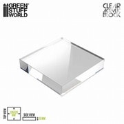 GSWD-5856 アクリル展示台 120×120×15mm [プラモデル用品]