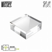 GSWD-5859 アクリル展示台 100×100×30mm [プラモデル用品]
