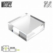 GSWD-5860 アクリル展示台 120×120×30mm [プラモデル用品]