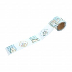 saranページ♡ロールシール ♡ シール交換でフレークシールを入れて お送りする用に量産した