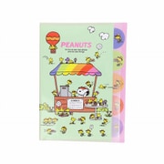 限定 ダイカットクリアファイル5P WOODSTOCK＆SNOOPY カフェスタンド S2174197