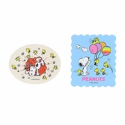 限定 ステッカー2枚セット WOODSTOCK&SNOOPY スヌーピー&フレンズ S8813485