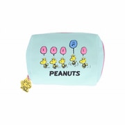 限定 パフプリントミニポーチ WOODSTOCK&SNOOPY ミントグリーン S2336529
