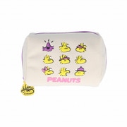 限定 パフプリントミニポーチ WOODSTOCK&SNOOPY アイボリー S2336537