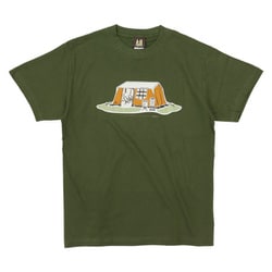40R Tシャツ メンズ カットソー セージグリーン Sサイズ 9249000040