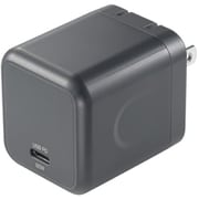 USB急速充電器 PD(パワーデリバリー)対応 65W USB-C×1 折りたたみ式プラグ PD-PPS対応 GaN窒化ガリウム 過電流/過電圧/短絡保護機能搭載 ACA-PD105BK