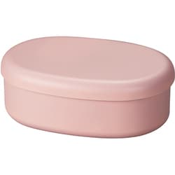 HAKOYA さっと洗える弁当箱 プレミアム さっと洗えるお弁当箱 480 スモーキーピンク