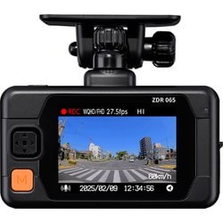 新品/未開封　COMTEC 前後2カメラドライブレコーダー　ZDR065 autobacs_9502100009626