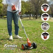 ファミラ 最新型充電式コードレス4WAY草刈り機 24点セット FL04417