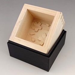 彫刻枡 桜 RJD-MS-SK