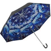 名画 折りたたみ傘 晴雨兼用 ブルーワールド2 artumbrella CL-03504