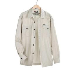 ポケットいっぱい軽量シャツジャケット LLサイズ シルバー fr957892 957892008