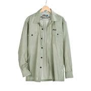 ポケットいっぱい軽量シャツジャケット Sサイズ グリーン fr957892 957892009