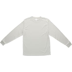 ドライスムース長袖Tシャツ Sサイズ 300.フロストグレー ua570901