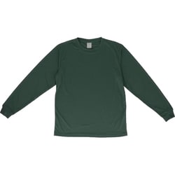ドライスムース長袖Tシャツ Sサイズ 944.グレイッシュグリーン ua570901