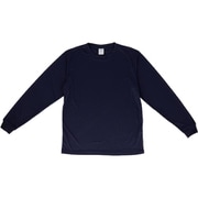 ドライスムース長袖Tシャツ Sサイズ 086.ネイビー ua570901