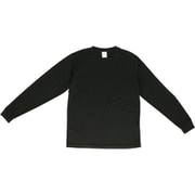 ドライスムース長袖Tシャツ XLサイズ 002.ブラック ua570901