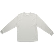 ドライスムース長袖Tシャツ XLサイズ 300.フロストグレー ua570901