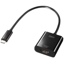 USB-CからHDMIへ変換 変換アダプター 4K/60Hz HDR対応 DisplayPort Altmode 映像/音声出力 ケーブル長20cm AD-ALCHDR04TK